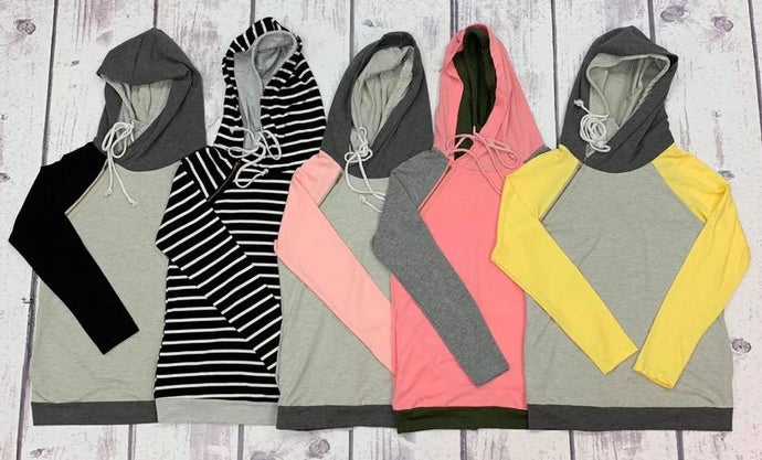 Double Hooded Sweatshirts