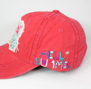 Pink Pineapple Baseball Hat