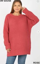 Rose Oversized Sweater