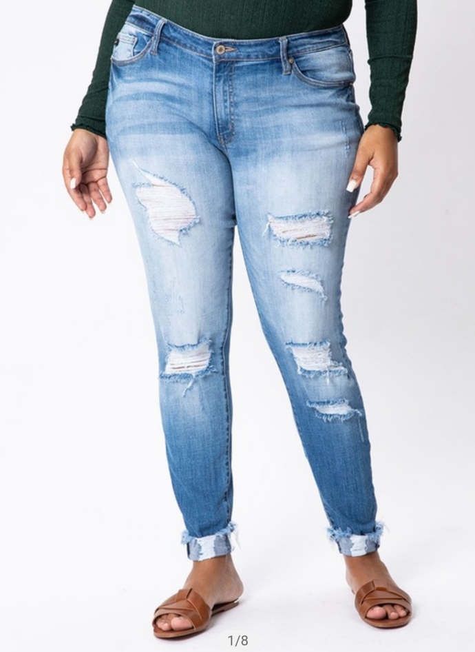 Kan Can Distressed Jeans