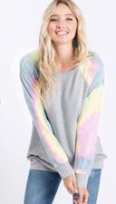 Tie Dye Light Weight Sweatshirt