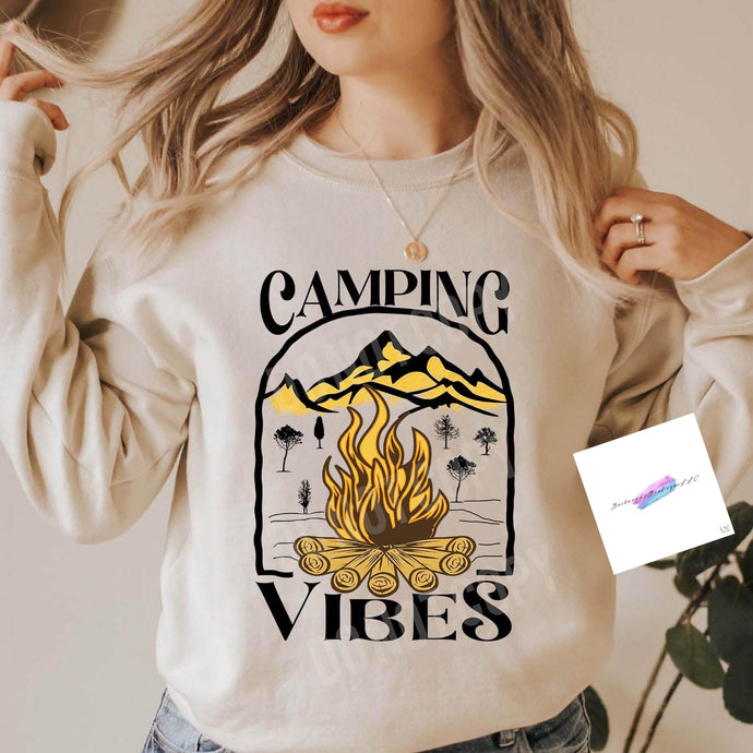 Camping Vibes Crewneck