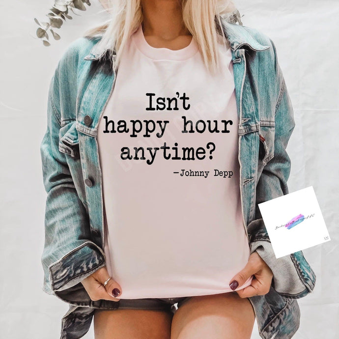 Isn’t Happy Hour - Pink Unisex