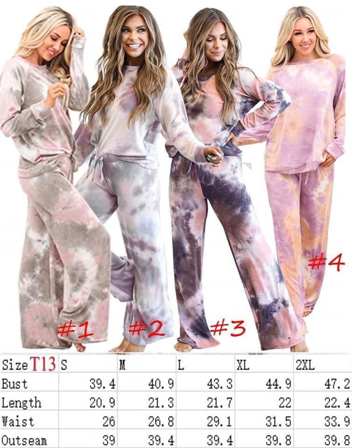 Tie Dye Pj/lounge set